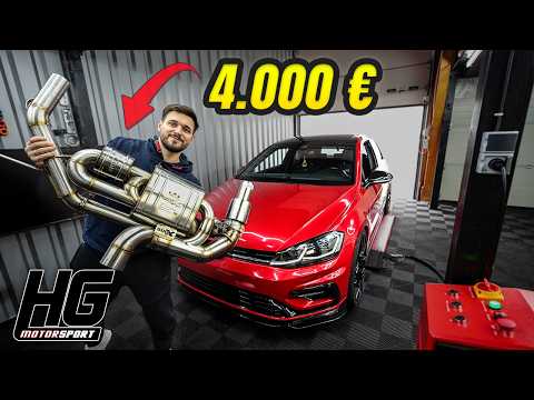 Brutalan Ego X ispuh za Golfa 7.5 RS