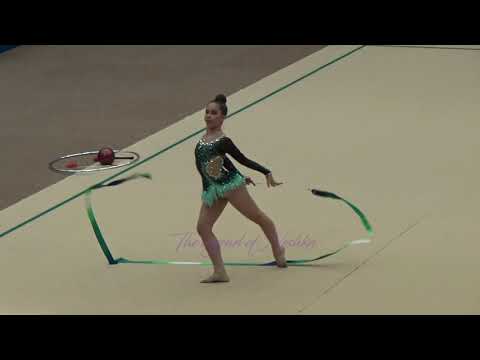 Naomi PIETERSE (NOR) ribbon - 2018 Corbeil junior AA