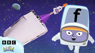 Make your own Stomp Rocket! 🚀 | Space Crafts | Learn to Read | @officialalphablocks