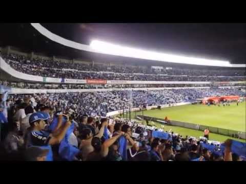 "Gallofan | Gallos Blancos 1-0 Jaguares: Mosaico y Gol inolvidables. Estamos en liguilla!" Barra: La Resistencia Albiazul • Club: Querétaro