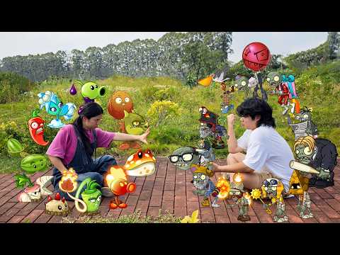 PLANTS VS ZOMBIES :Use PVZ Toys Protect The Poor Men And Drive Away The Evil Zombies.