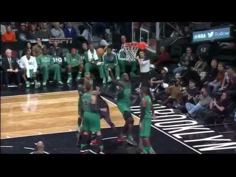 (NEW) Gerald Wallace grabs Kevin Garnett's shorts! Chrismas Day Brawl! Celtics vs. Nets!