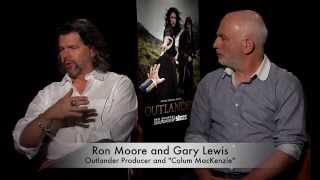 Outlander Producer Ron Moore and Gary Lewis (Colum MacKenzie) video