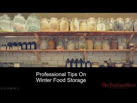 Professional Tips On Winter Food Storage