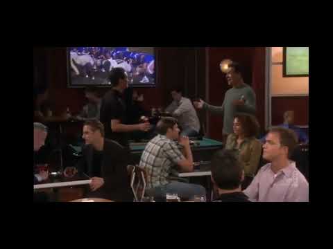 Jeff Bingham awkward fantasy baseball. - Rules of Engagement Season 3 episode 3.