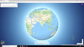 Google Maps Globe Mode Update (Windows 10-1803)