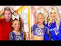 CHEER COMPETiTiON PARENT SWAP With Our 7 KiDS