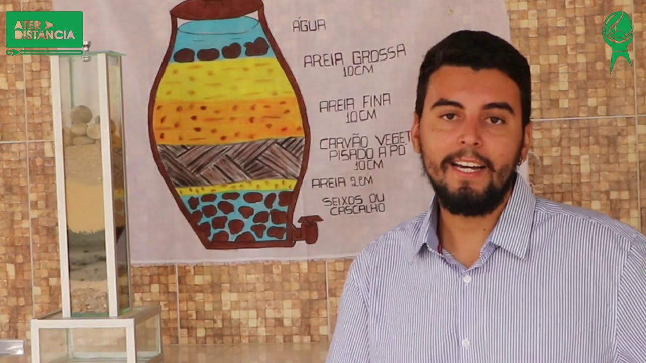 Construção do filtro caseiro