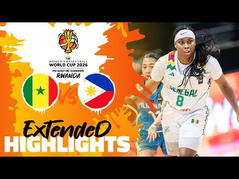 Senegal 🇸🇳 vs Philippines 🇵🇭 | Highlights | #FIBAWWC 2026 Pre-Qualifying Tournament