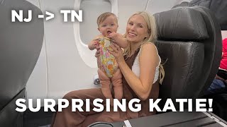 FLYING TO TENNESSEE FOR A DAY! SURPRISING KATIE!