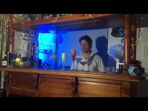 Friday cocktails. Champagne cocktails.