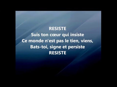 France Gall ' RESISTE' (Lyrics/Paroles)