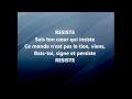 France Gall ' RESISTE' (Lyrics/Paroles)