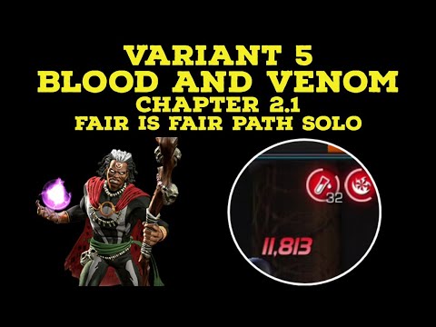 | DR VODOO CHEESE | CRAZY POWER GAIN AND DAMAGE  | VARIANT 5 BLOOD & VENOM CHAPTER 2.1 | MCOC |