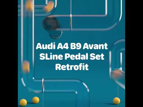 Audi A4 B9 Avant S Line Pedal Set