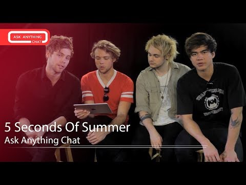 5 Seconds Of Summer Interactive Chat w/ Romeo Saturday Night Online ‌‌ - AskAnythingChat