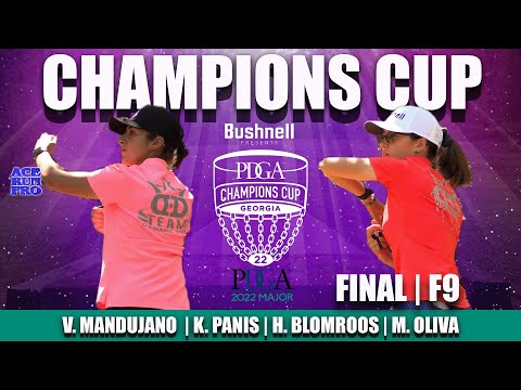 ARP | 2022 Champions Cup | Final/F9 | V. Mandujano: K. Panis : H. Blomroos : M.Oliva | PDGA Major