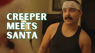 Creeper Meets Santa