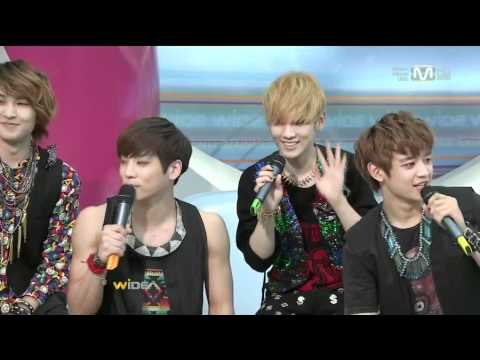 120329 Mnet Wide 연예뉴스 Open Studio 샤이니 (SHINee) 2/2