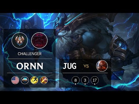 Ornn Jungle vs Gragas - NA Challenger Patch 9.23