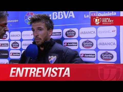 Entrevista a Camacho tras el Deportivo de la Coruña (1-1) Málaga CF - HD Copa del Rey