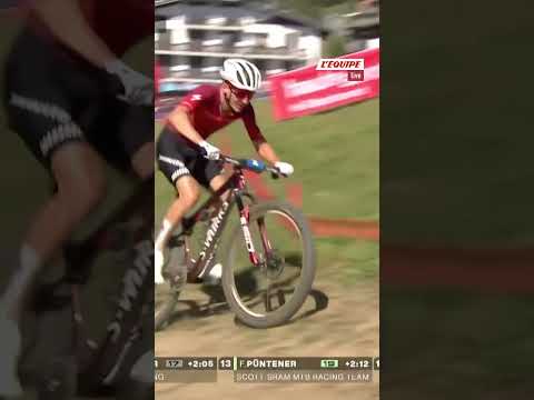 🚵🏼‍♂️ Adrien Boichis s'est imposé sur la 7e étape de la Coupe du monde de VTT cross-country #shorts