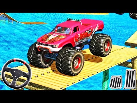Water Surfer Car Floating Stunt Race - Best Android Gameplay