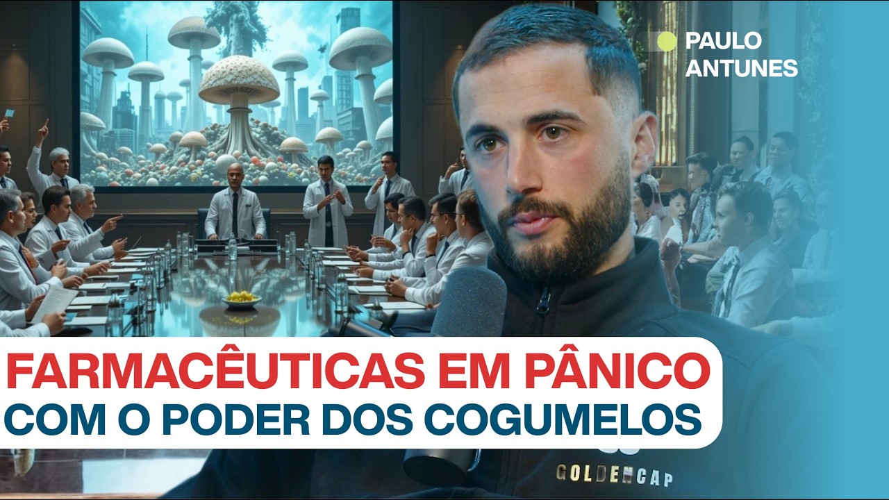 #229: COGUMELOS SÃO UMA AMEAÇA À INDUSTRIA FARMACÊUTICA c/ Paulo Antunes