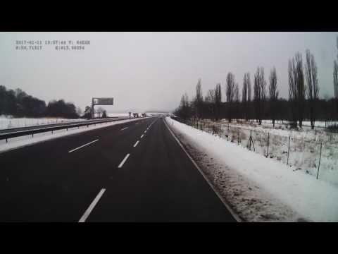 Czech Republic. Motorway D8, Krásný Les — Prague, 2017, 1x