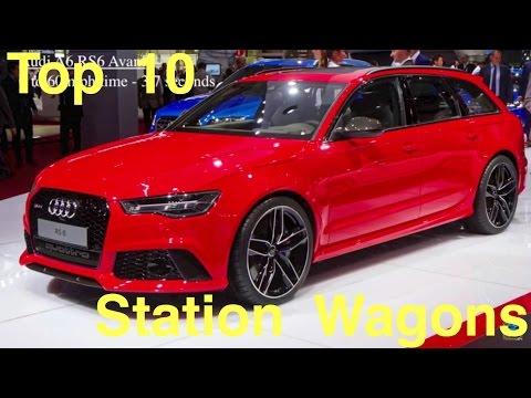 Top 10 Fastest Estate - Station Wagon Cars 2017