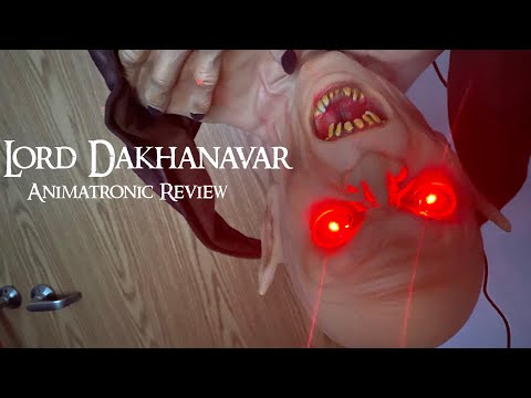 Lord Dakhanavar Animatronic Review - Spirit Halloween 2020
