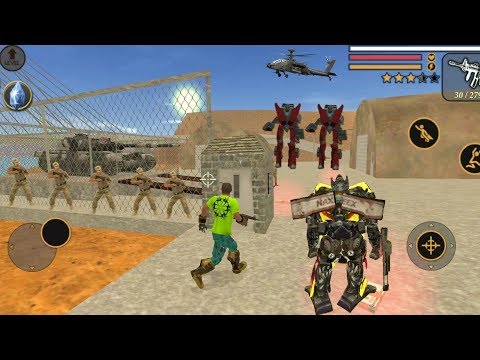 Vegas Crime Simulator (Vegas Hero With Monster Truck) Army Man Fight Hero Man - Android Gameplay HD
