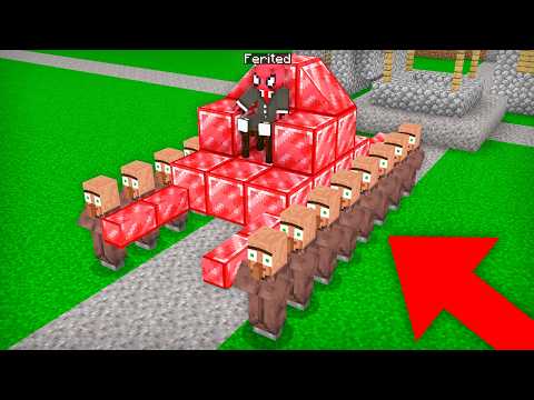 NASIL KÖYLÜLERİ KÖLE YAPTIM? - Minecraft