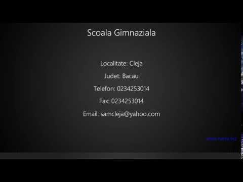Scoala Gimnaziala Cleja