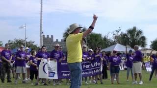 preview picture of video 'The Opening Of The 2012 Golden Gate Relay For Life'