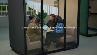 Framery Four | The smart and soundproof meeting pod