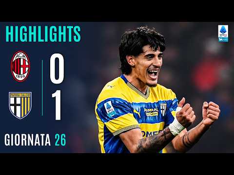 Video highlights della Milan vs Parma (0 a 1) - Giornata 26 - Fantacalcio e fantamedie