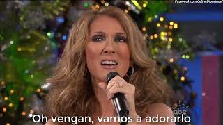 Celine Dion - Adeste Fideles - Live (Subtitulado en Español)