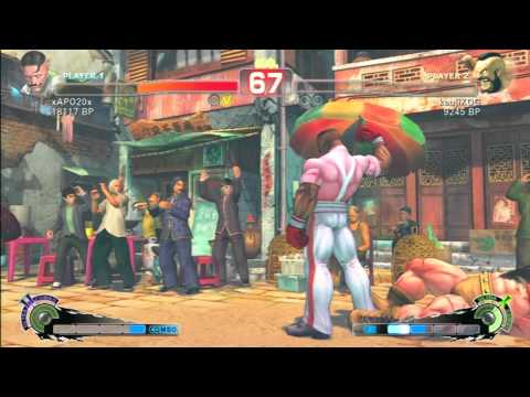 SSF4 Rank Match  xAPO20x (DU)  vs  koujiKOG (ZA)