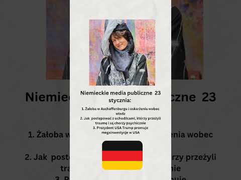 Niemieckie media publiczne 23 stycznia