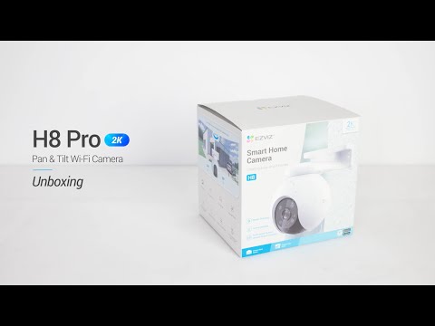 EZVIZ H8 Pro 2K Unboxing - Outdoor Pan & Tilt Wi-Fi Camera
