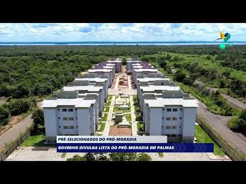 Pré-selecionados do Pró-Moradia