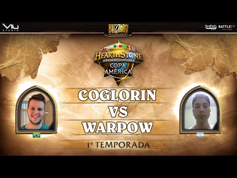 [PT-BR]Coglorin x Warpow - J4 - Ro32 - HearthStone Copa América