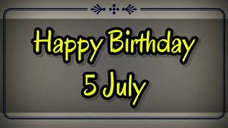 5 July Special New Birthday Status Video, happy birthday wishes, birthday msg quotes जन्मदिन