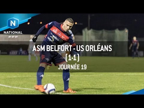 J19 : ASM Belfort - US Orléans (1-1), le résumé