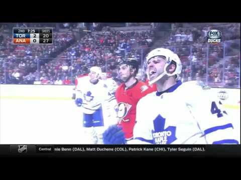 Maple Leafs @ Ducks Highlights 01/06/16