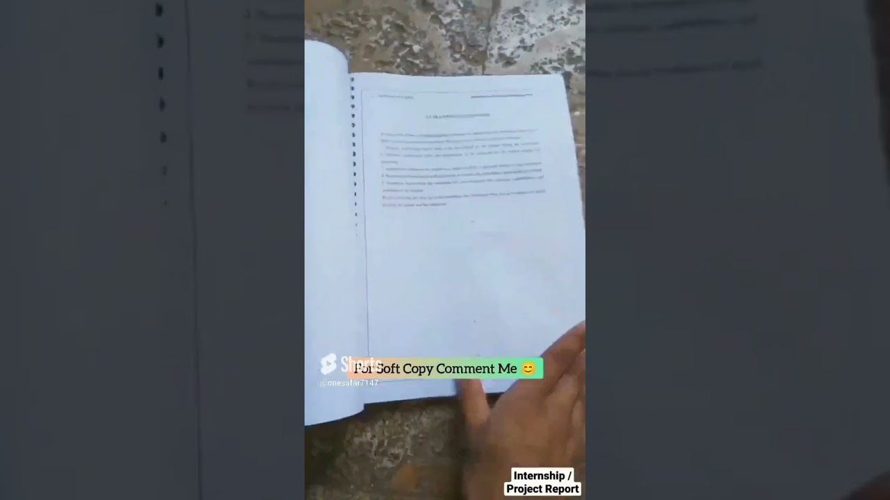 Internship Report | Internship Report Writing | Industrial Report Writing | 📒