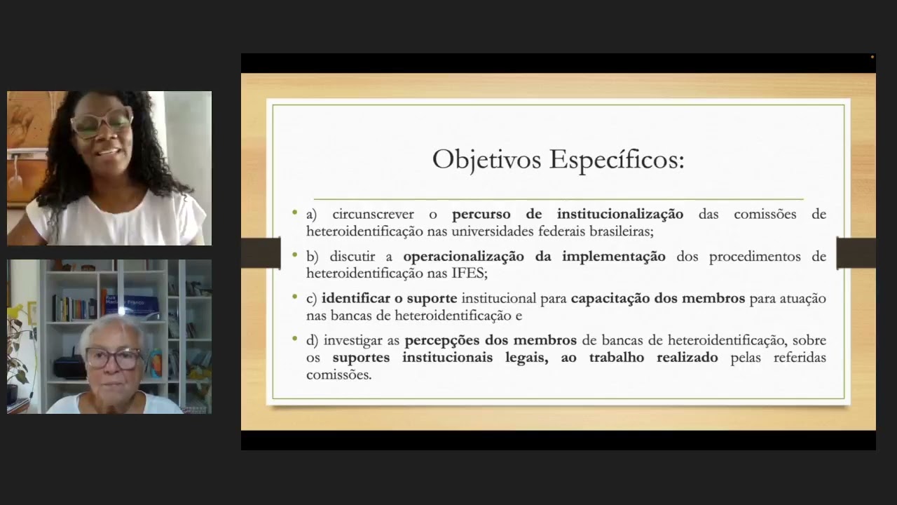 Comissões de heteroidentificação - Juliana Marta de Oliveira (OVE - UFBA/UFRB)