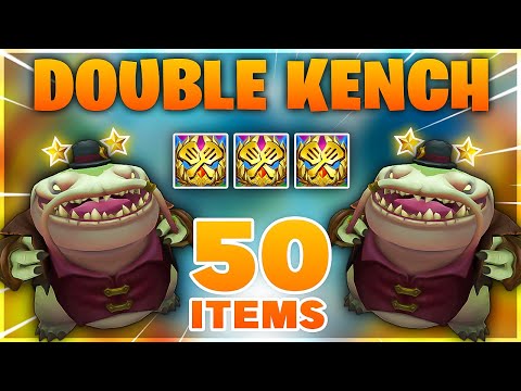 DOUBLE TAHM KENCH FARMED ME 3 FONS!! - Teamfight Tactics Rank 1 | Milk