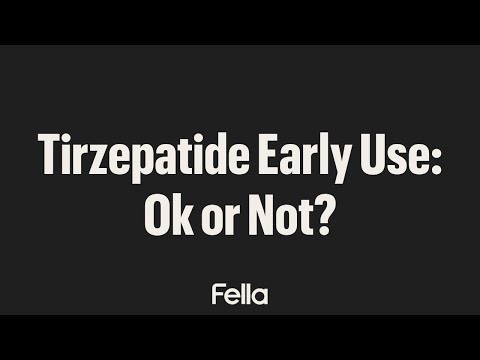 can you take tirzepatide 2 days early Is it OK to take tirzepatide a day early? Dosing flexibility